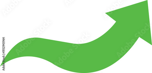 Green Curved Arrow Icon Group in Flat Style Vector, Direction Pointer Navigation Symbol Bundle Pack, Swirl Rotate Flow Sign Silhouette Outline Design