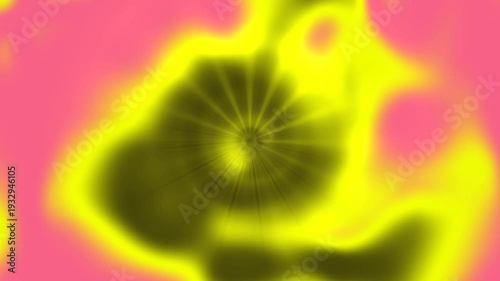 Abstract Psychedelic Tunnel of Light and Color 1.