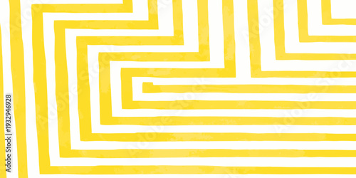Abstract yellow lines forming a geometric and textured background pattern