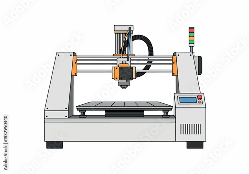Automated Digital Fabrication Machine for Precision Cutting and Engraving