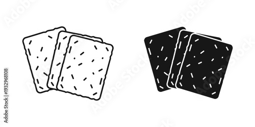 A set of playing cards with different colored backs displayed side by side