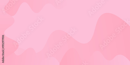 Abstract Pink waves geometric background. Modern background design. gradient color. Fluid shapes composition. Fit for presentation design. website, banners, wallpapers, brochure, posters