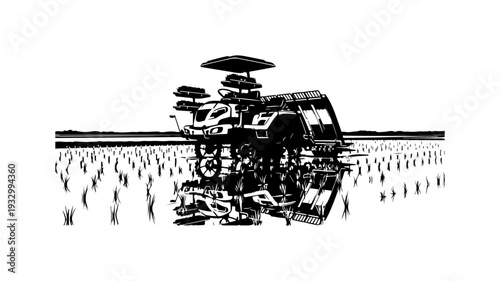 Modern futuristic cityscape with sleek skyscrapers and calm water reflection