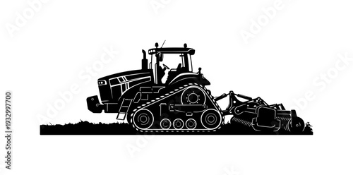 Tractor Silhouette