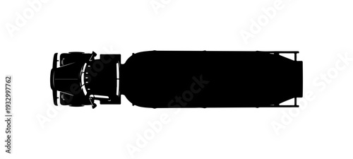 Tanker Truck Silhouette