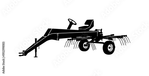 Tractor Attachment for Hay or Crop Management