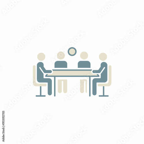 Boardroom Meeting with Team Discussion