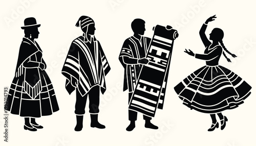 Andean Culture Traditional Attire