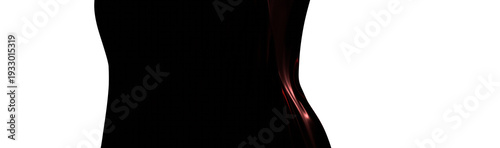 Abstract shapes with black ...