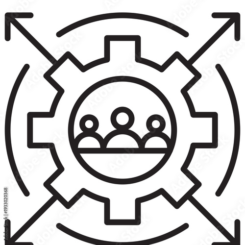 Capacity Outline Icon