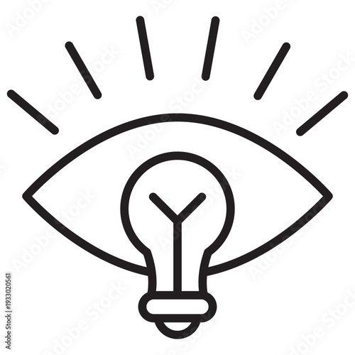 Vision Outline Icon