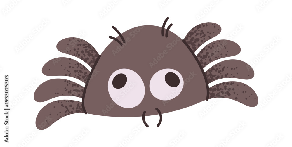 Fototapeta premium Toy spider for pranks sticker
