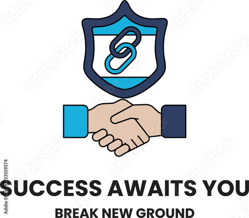 A logo for a company that is about to succeed