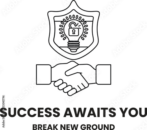 A logo for a company that is about to succeed