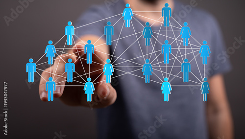 Visualize connection, teamw...