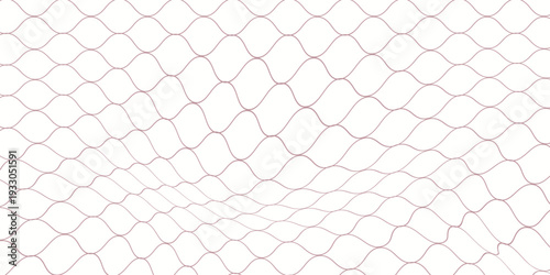 Mesh texture for fishing net. Seamless pattern for sportswear or football gates, volleyball net, basketball hoop, hockey, athletics. Abstract net background for sport. Vector