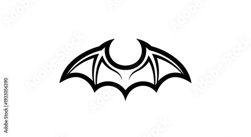 Batman Logo Symbol Icon Graphic Design.