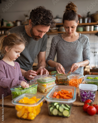Healthy Family Meal Prep: Cooking with Fresh Vegetables for Wholesome Nutrition and Bonding in the Kitchen