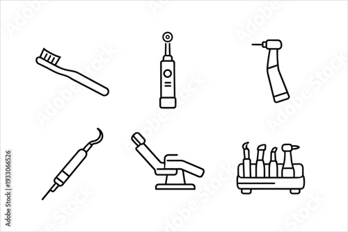 Dental icon set 3
