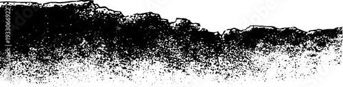 High contrast wet asphalt silhouette for urban design and edgy art projects