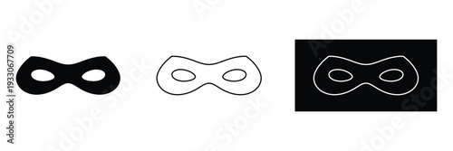 Minimalist eye masks for sleep or relaxation