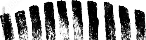 Abstract windbreak net edge in high contrast stencil style for artistic design