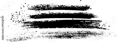 Abstract wiper blade streaks in stencil style for artistic design