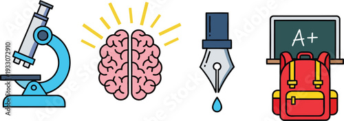 Minimalist icon representing a vector file format