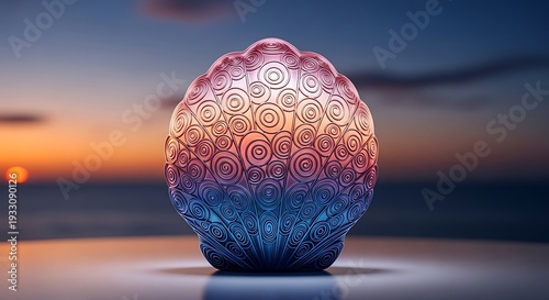 Mystical Devil Fruit on Beach at Sunset - A One Piece Fantasy.