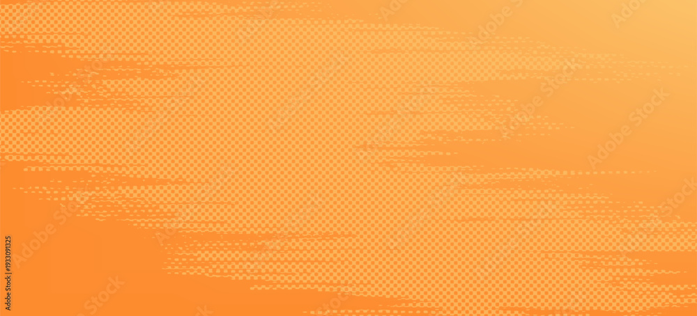 Fototapeta premium Beautiful Autumn Background Template, Orange and cream gradation color artwork. Blurred minimal orange gradient.