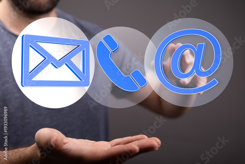 Concept of communication. M...