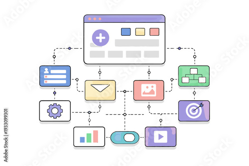 Icon image code no blocks simple generation platform gradients vector background style