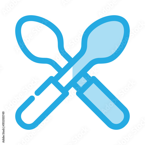Spoon icon design template