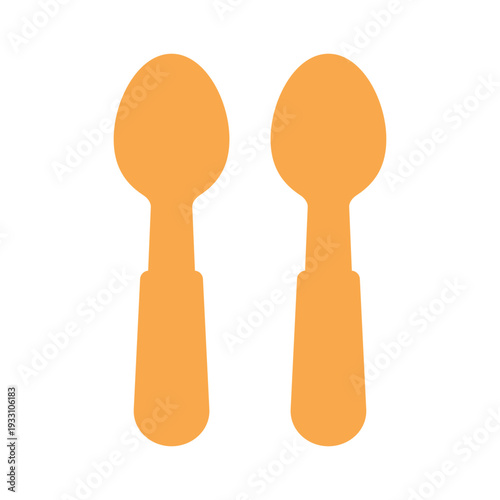 Spoon icon design template
