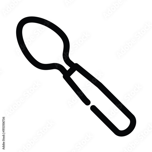 Spoon icon design template