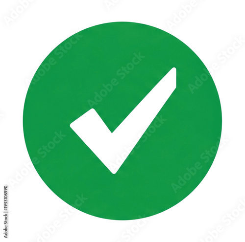 Green circle checkmark icon transparent background cutout png