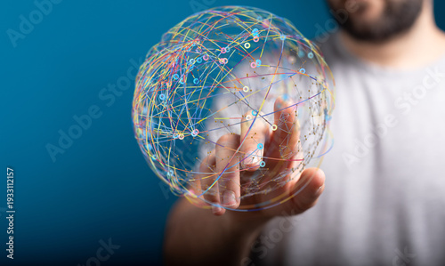 A close-up of a hand holdin...