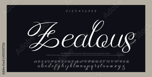 Handwritten, signature, calligraphy, monoline style