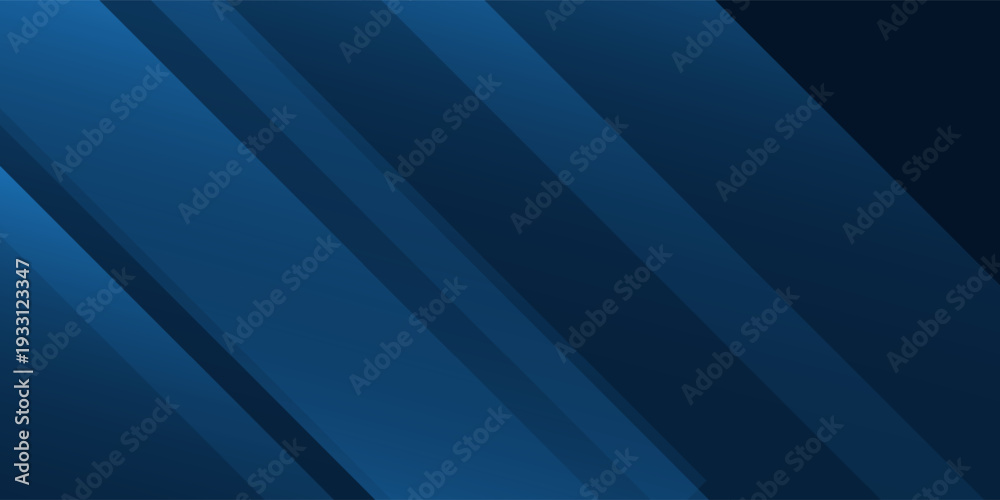 Obraz premium Abstract background gradient dark navy blue banner simple abstract business