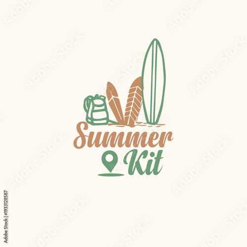Wallpaper Mural Hello, summer typography t-shirt design
 Torontodigital.ca