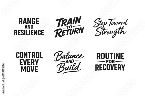 Inspirational fitness phrases for motivation and strength