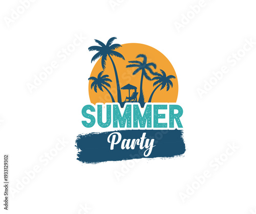 Wallpaper Mural Hello, summer typography t-shirt design
 Torontodigital.ca