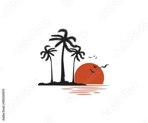 Wallpaper Mural Hello, summer typography t-shirt design
 Torontodigital.ca