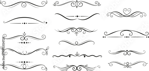 Collection of architectural ornamentation designs and patterns