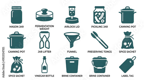 A Visual Guide to Essential Home Food Preservation Tools and Canning Supplies for DIY Kitchen Projects