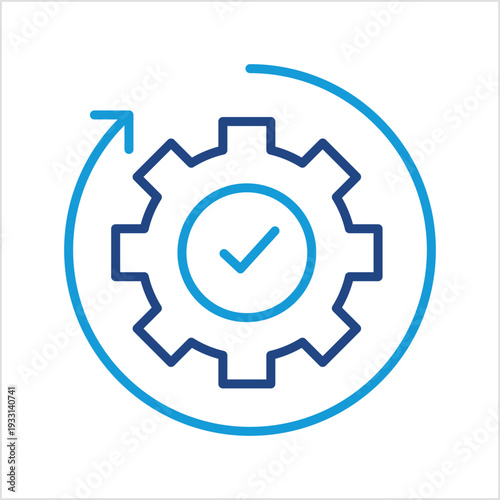 Recovery icon illustration style collection