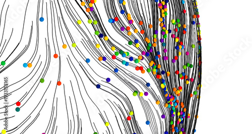 Abstract design featuring f...