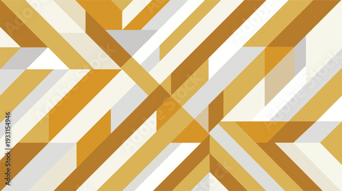 Modern abstract geometric pattern with diagonal lines and color blocks