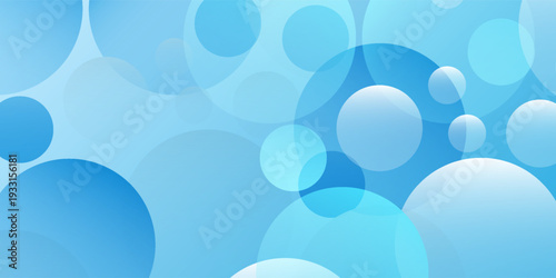 Modern geometric background gradient soft light blue bokeh for Graphic Business greeting holiday