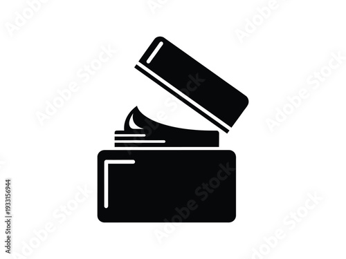 A close-up view of a book being scanned by a flatbed scanner Vector